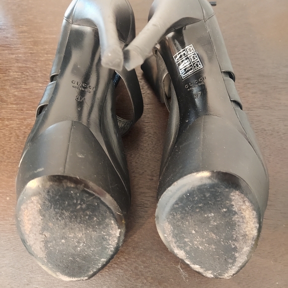Gucci Black Ultra High Stiletto Heels - Picture 5 of 5